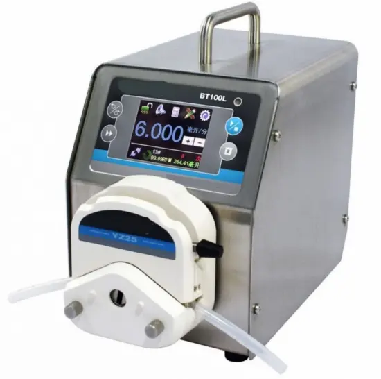 Cheap medical low flow rate peristaltic pump