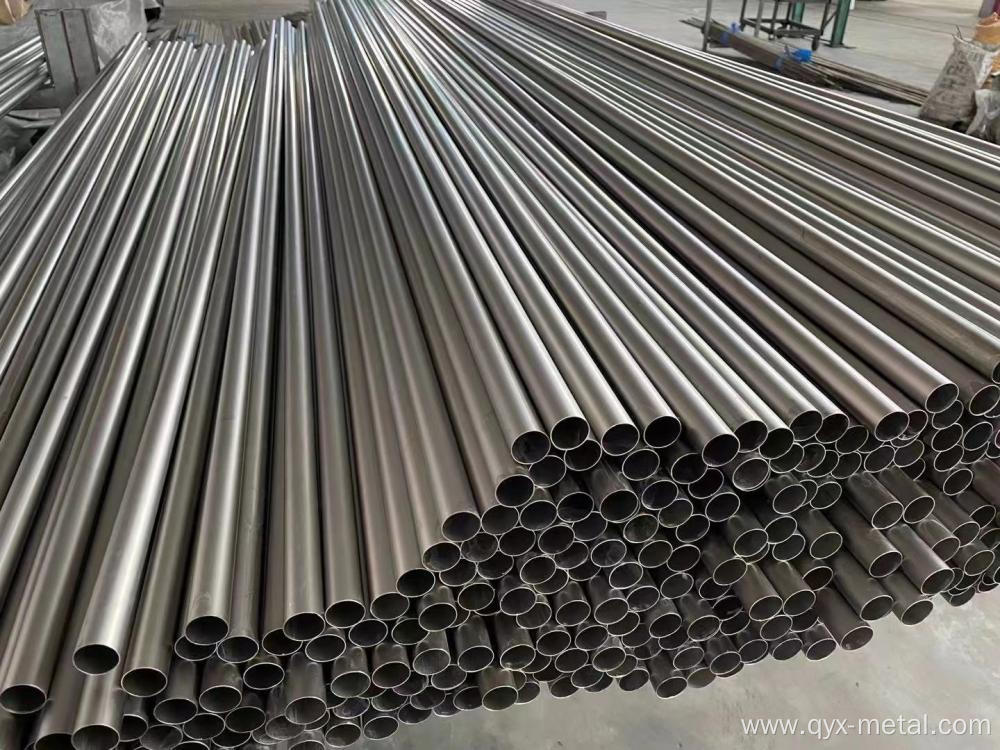 Titanium seamless ASTM B338 heat exchanger tube