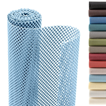 Washable Non-Adhesive Shelf and Drawer Liners for Refrigerators
