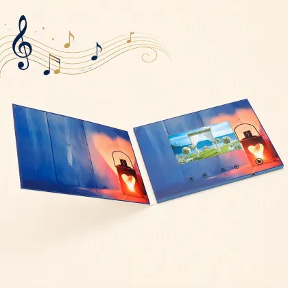 Custom 7" Screen Video Greeting Card for Weddings
