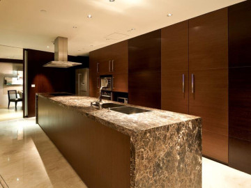 Polished Granite Countertop for Kitchen