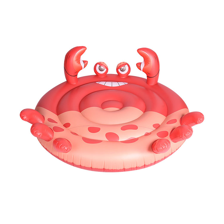 Custom Design Toys crab Novelty PVC Swim Mattress