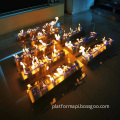 Smart Indoor Remote Control Bio-Ethanol Fireplace for Home Decor