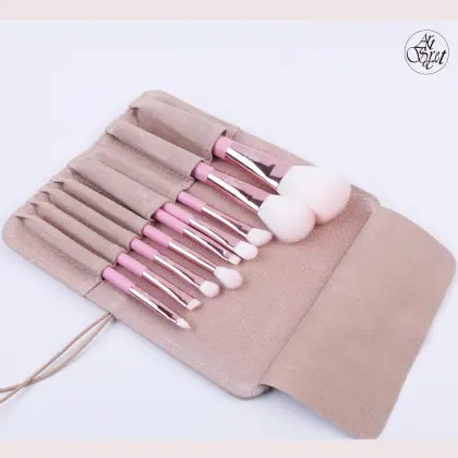 Luxury Synthetic Brush Set for Precise Makeup Techniques