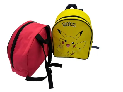 cartoon print oxford kids backpack