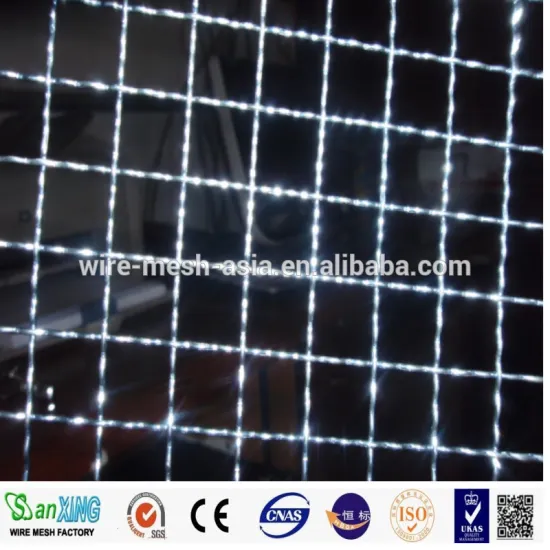 stainless steel crimped wire mesh/galvanized crimped wire mesh(supplier)