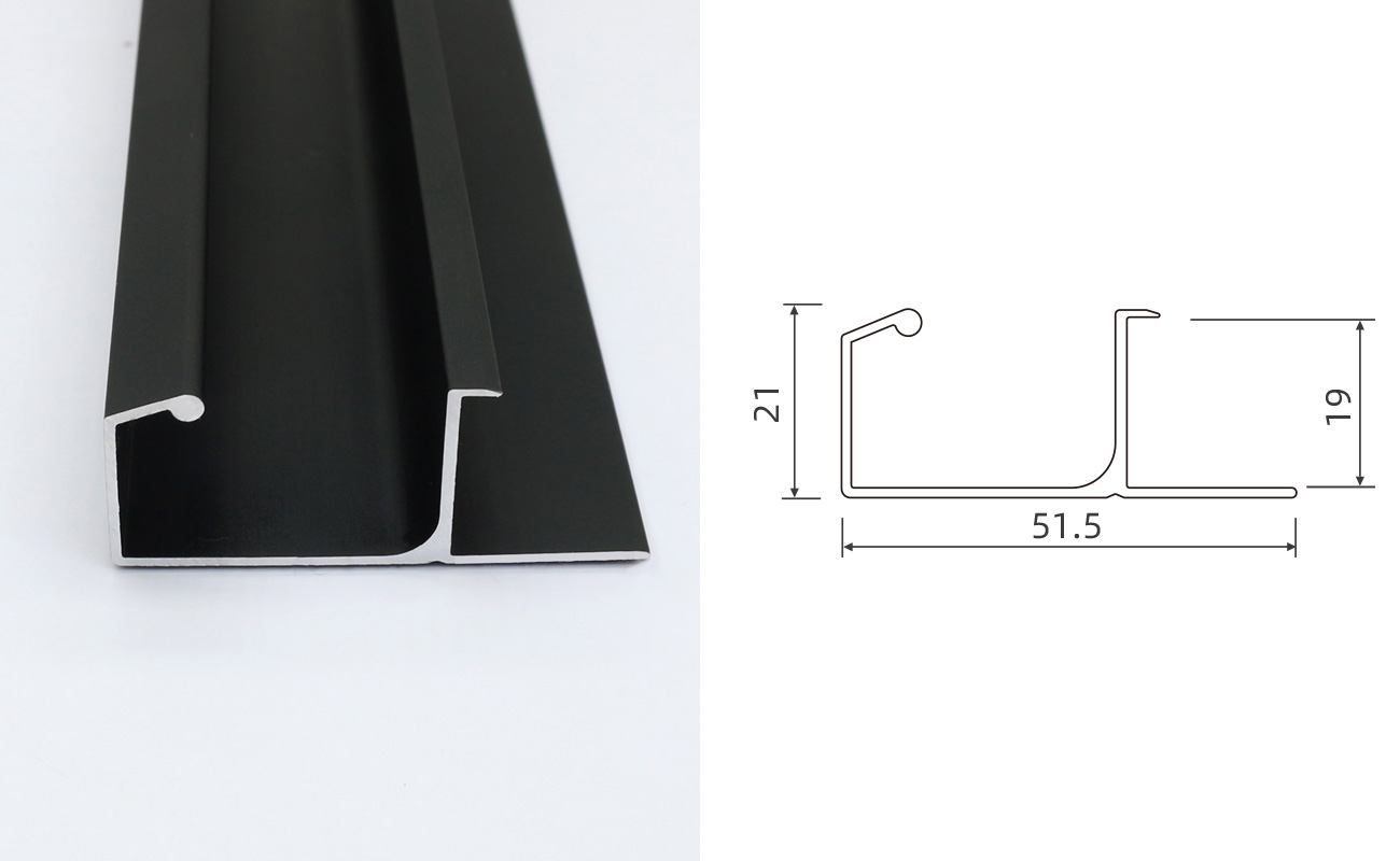 Slotless handle