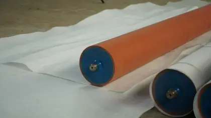 milling machine rubber roller