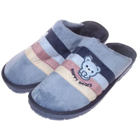 Soft Indoor Warm Slipper, Cotton Comfortable Home Slippers for USA