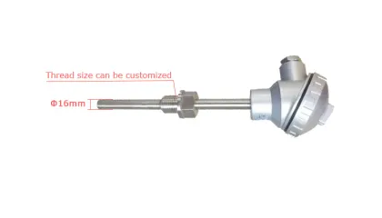 Waterproof Thermocouple Sensor Probes - Types B, C, E, J, N, R, S, T, K