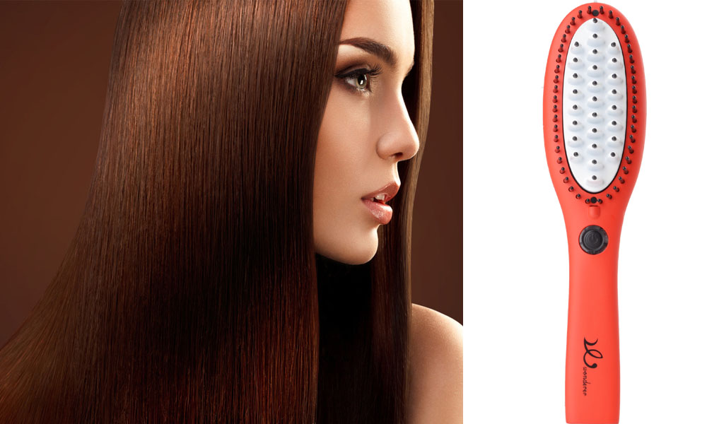 Hair Straightening Ionic Brush