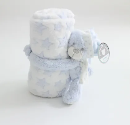 Custom Baby Flannel Plush Blanket - Air-Conditioned Quilt for Children