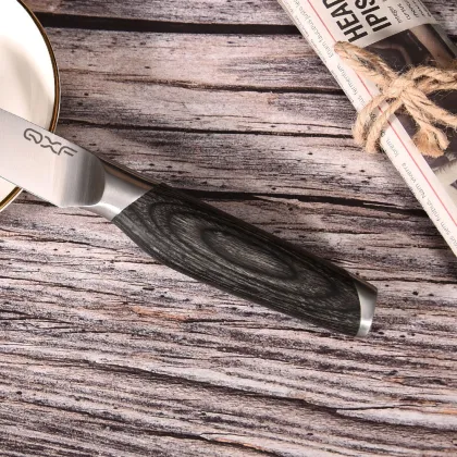 Pakka Wood Handle Professional 3.5 Inch Stainless Steel Fruit Knife