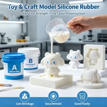 Pele biônica de silicone com baixo sangramento, toque seco, sem graxa, antipoeira, não pegajosa, silicone líquido para pele de robô