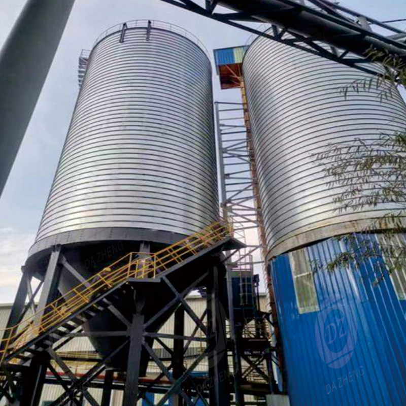 Industrial coal storage steel silo