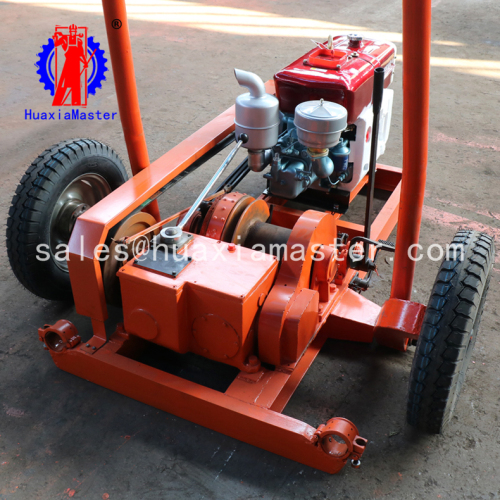 SH30-2A project reconnaissance drilling rig sand gold mine portable sampling drill can impact can turn