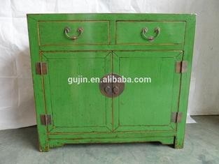 MING STYLE WOOD SIDEBOARD BUFFET STORAGE CABINET
