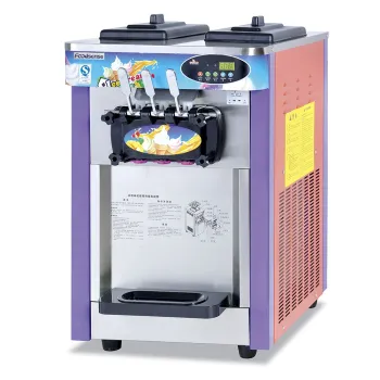 Guangzhou Supplier 3 Flavors 3 in 1 Street Ice Cream Machine for Sale in Thailand