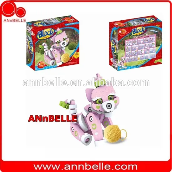 EVA animal 3D puzzle cat foam animal
