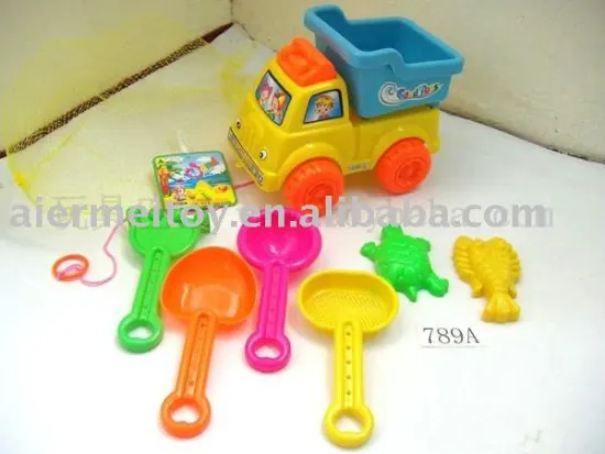 Promotional Custom Plastic Sand beach set toy