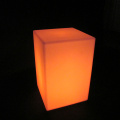 Led Light Up Meubles d&#39;extérieur Led Cube Chair