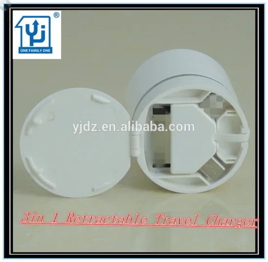 Lowest Price 3in 1 Retractable Travel Charger Micro USB for Ip5