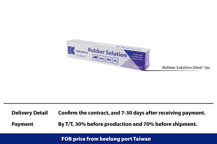 Rubber Solution glue for tyre adhesives