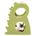 Modern Cat Tree with Rotatable Sisal Scratching Ball