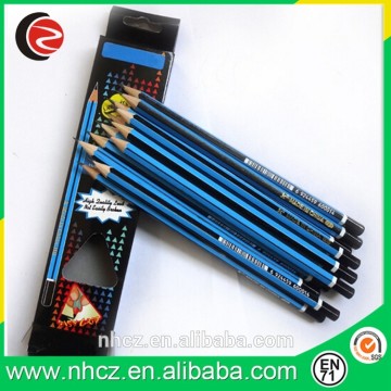 Blue&Black 12 HB Pencil Set