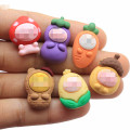 Resin Cartoon Vegetable Cabochon Beads Kawaii Artificial Food Dolls  DIY Craft Phone Case Art Decor Pendants Jewelry Ornament