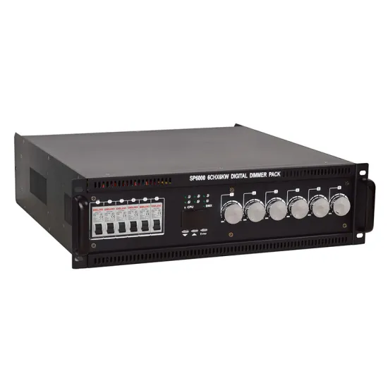 6-Way 4KW Digital Dimming Silicon Box Stage Power Distribution for Audio and Light