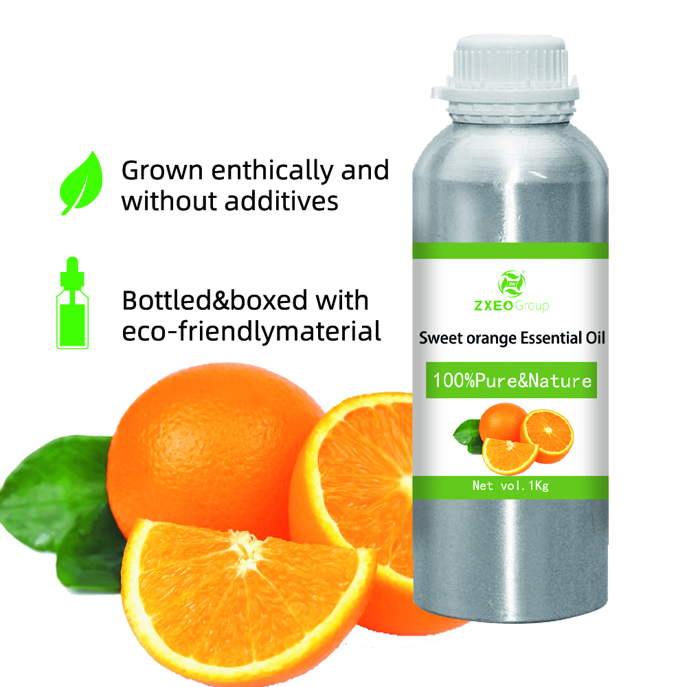 100％純粋で天然の甘いオレンジエッセンシャルオイル高品質の卸売ブルクエッセンシャルオイルグローバル購入者のための最高の価格