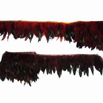 Fabric Trimming Feathers, Made by 5-6-inch Chicken Feather