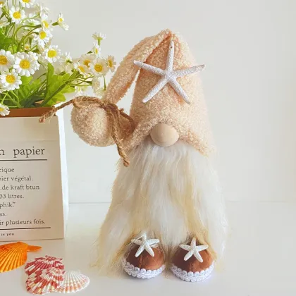 Faceless Creative Sea Standing Figure Decoration: Cross-border Festival Starfish Dolls