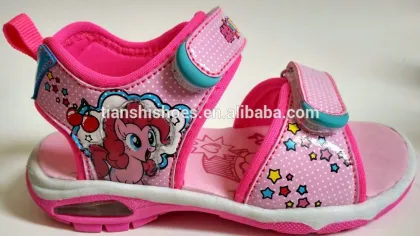 X17017 2016 wholesale girls pu sandals Children sandals