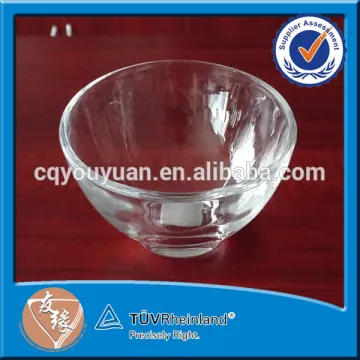 high flint glass inclined ice cream glass small clear glass fruit or salad bowl 130ml