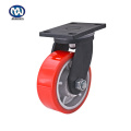 Extra Dely Duty Iron Core Caster Caster Wheel 4inch 1100 кг