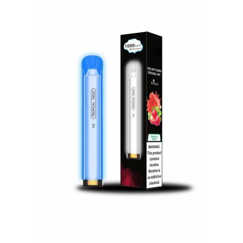 Ice Cream Puff Bar Mini Pocket Disposable Vape RGB Lighting Supplier