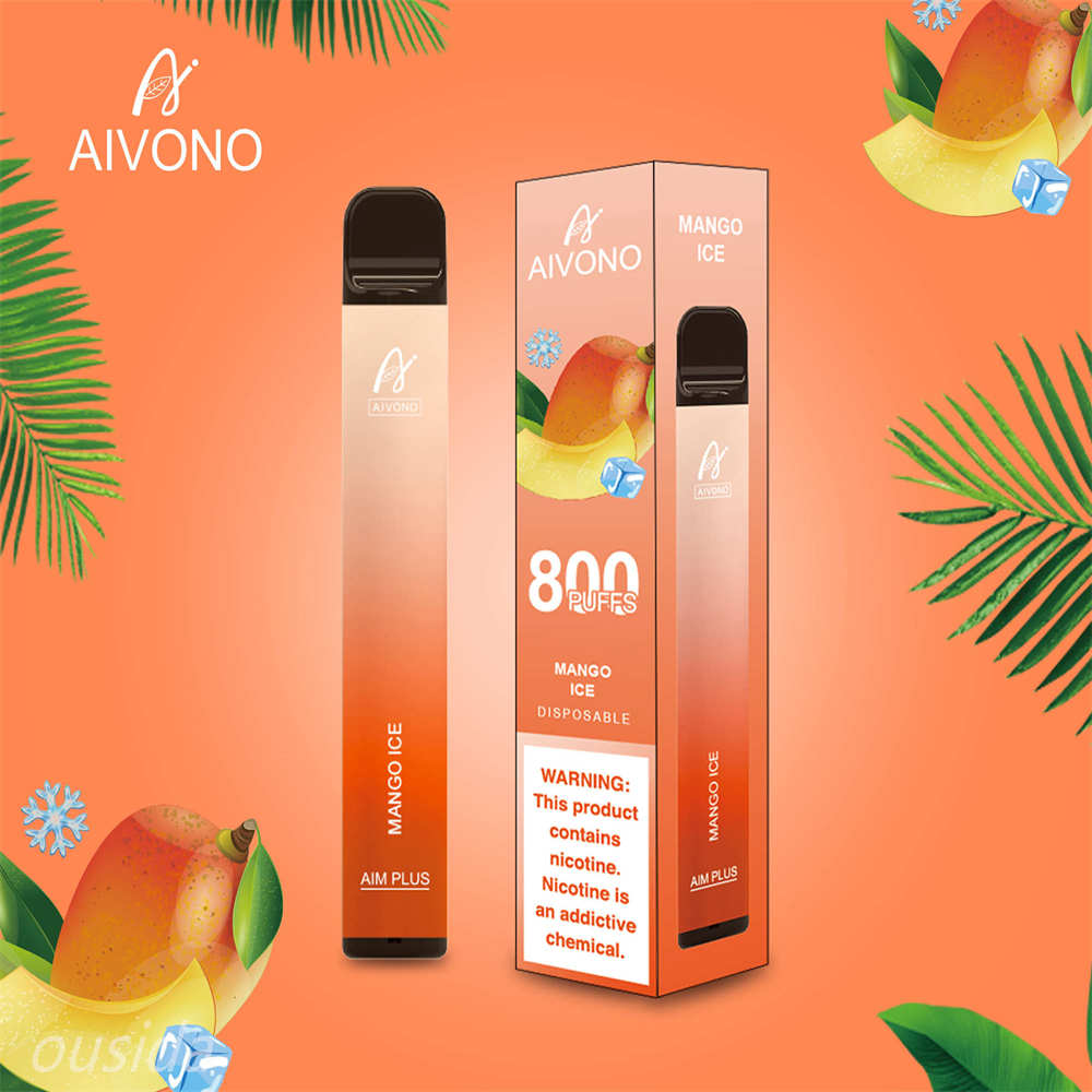 Wegwerp vape pen doel plus 800 puffs 550 mAh
