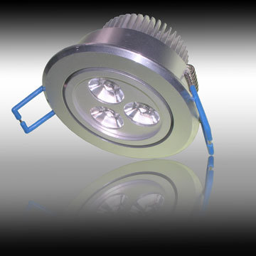 3PCSx1W berkualiti tinggi LED Downlight