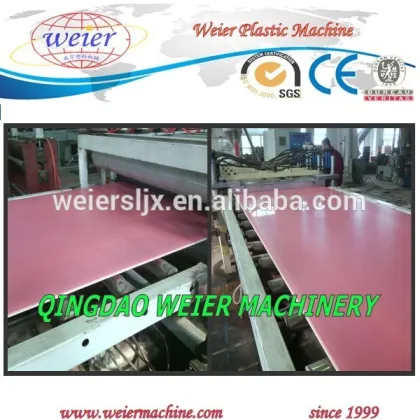 plastic co-extrusion PVC foam board extrusion machinery