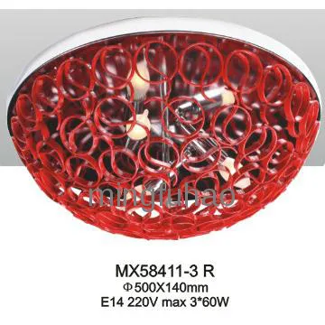 Aluminum lampshades living room ceiling lamp