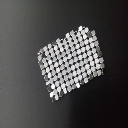 Aluminum Sequin Cloth - Metallic Fabric