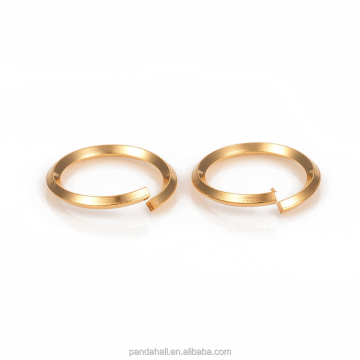 15 Gauge Golden 304 Stainless Steel 15mm Jump Ring by Pandahall: High-Quality Jewelry Supply