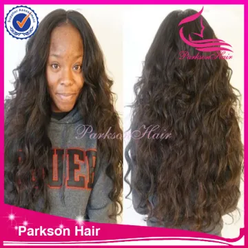 Deep wave 100% human hair full lace wig virgin hair lace wig long brazilian virgin full lace wig