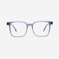 Square Angular Acetate Unisex Optical Frames 21A3117