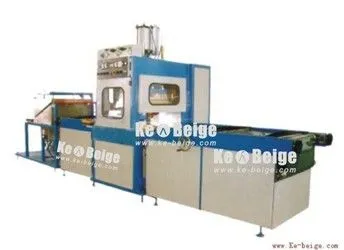 27.12mhz / 15kva Automatic Feeding High Frequency Plastic Box Folding / Making Machine