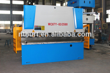WC67Y-63/2500 series steel bending press brake