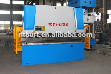 WC67Y-63/2500 series steel bending press brake
