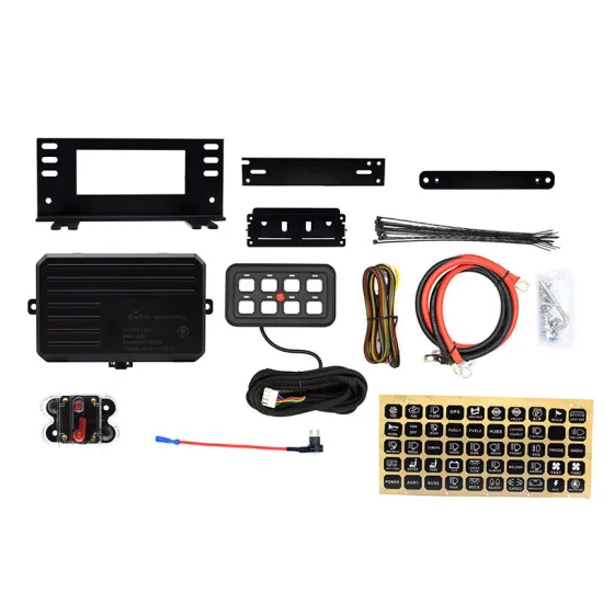 Universal Slim Touch Panel LED On-Off Control Circuit Relay System for 8 Gang Car Switch Panel